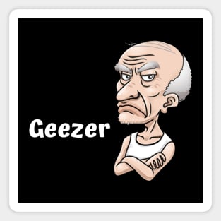 Geezer cartoon Magnet